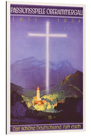 Aluminium print Passionsspiele Oberammergau - Vintage Travel Collection