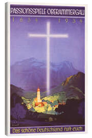 Lienzo Passionsspiele Oberammergau - Vintage Travel Collection