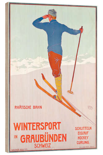 Trebilde Winter sports in Graubünden, Switzerland
