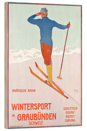Trebilde Winter sports in Graubünden, Switzerland