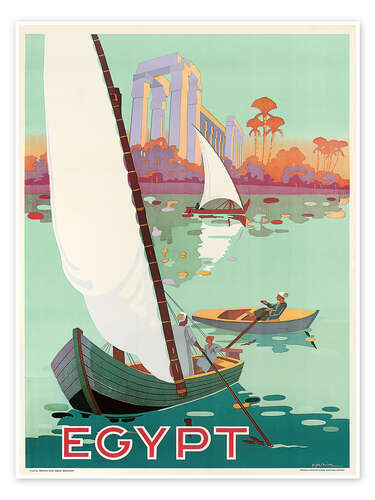 Póster Egypt - H. Hashim