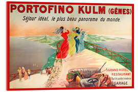 Tableau en verre acrylique Portofino Kulm