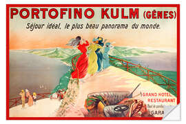 Wandsticker Portofino Kulm