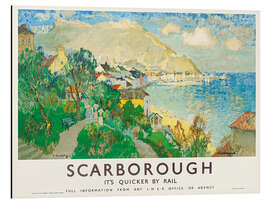 Cuadro de aluminio Scarborough - It's Quicker By Rail