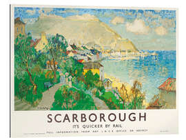 Gallery print Scarborough - It's Quicker By Rail