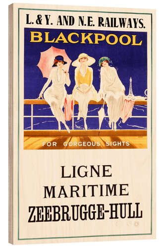 Holzbild Blackpool - Ligne Maritime Zeebrugge-Hull