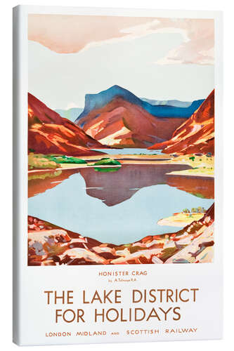 Canvas-taulu The Lake District for Holidays