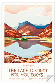 Wandsticker The Lake District for Holidays