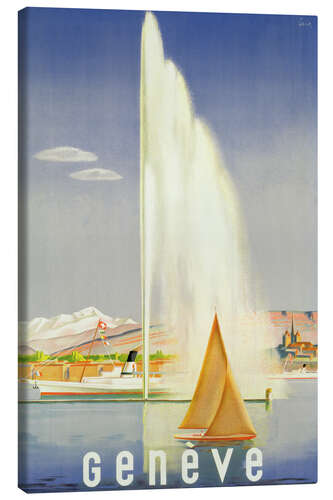 Canvas print Genève (Geneva)