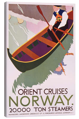 Canvas print Orient Cruises - Norway