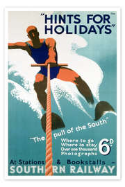 Obra artística Hints for Holidays - Vintage Travel Collection