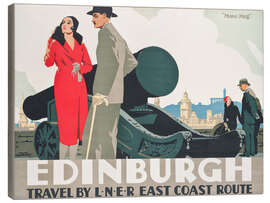 Canvastavla Edinburgh - East Coast Route