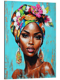 Magnettafel Florale Schönheit