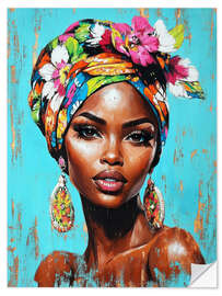 Wandsticker Florale Schönheit