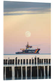 Acrylglasbild Abendstimmung an der Ostsee - Nils Steiner