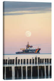 Leinwandbild Abendstimmung an der Ostsee - Nils Steiner