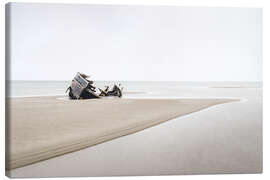 Canvas-taulu Boat on the Baltic Sea - Nils Steiner