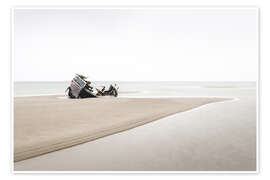 Wall print Boat on the Baltic Sea - Nils Steiner