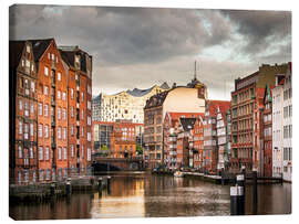 Canvas print Deichstraße, Hamburg - Nils Steiner