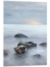 Akrylbillede Sunrise on the Baltic Sea