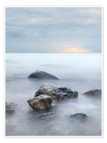Plakat Sunrise on the Baltic Sea