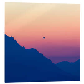 Acrylic print Sunrise in the Austrian Alps - Nils Steiner