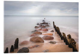 Akrylglastavla Stones by the sea - Nils Steiner