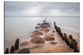 Aluminium print Stones by the sea - Nils Steiner