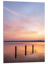 Gallery Print Sonnenaufgang am See
