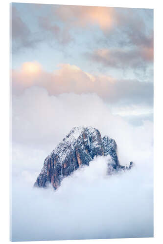Akrylbilde Mountain peaks in the Alps