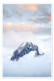Wall print Mountain peaks in the Alps - Nils Steiner