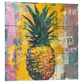 Cuadro de PVC Tropical fruits - Pineapple