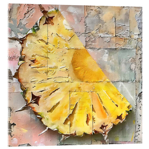 Obraz na szkle akrylowym Pineapple slice