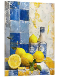 Foam board print Lisbon Lemon - RileyB