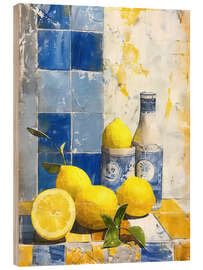 Cuadro de madera Lisbon Lemon