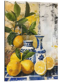 Obraz na aluminium Mediterranean Lemons