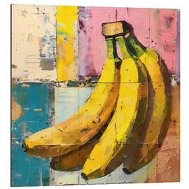 Aluminiumsbilde Tropical fruits - Bananas