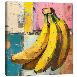 Lienzo Tropical fruits - Bananas