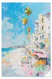 Wandsticker Küstendorf