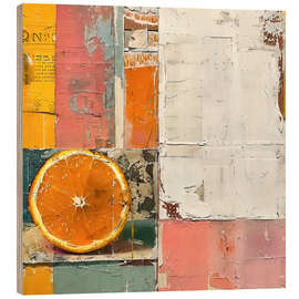 Holzbild Malerei - Willow Studio