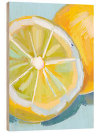 Trätavla Lemon