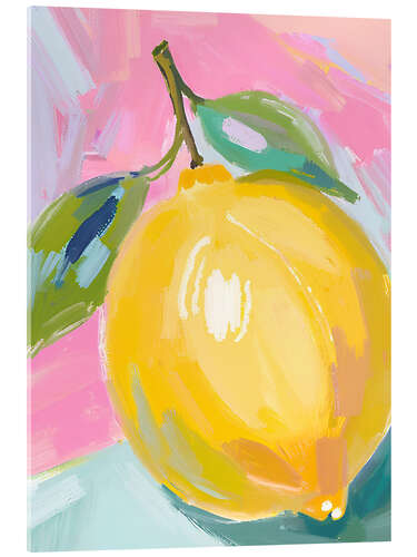 Akryylilasitaulu Lemon