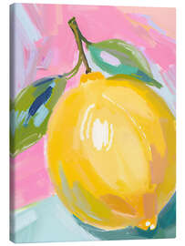 Canvastavla Lemon