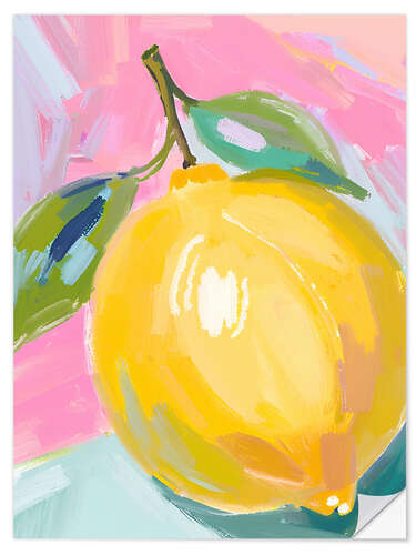 Autocolante decorativo Lemon