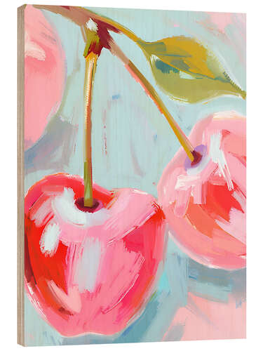 Wood print Cherry season