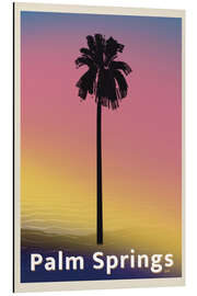 Alubild Palm Springs Reisekunst