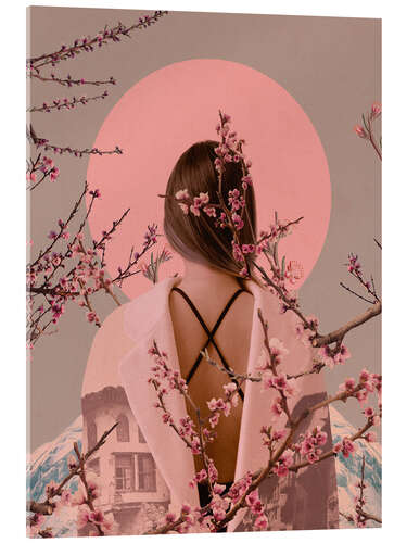 Acrylic print Peach Blossoms of Veria