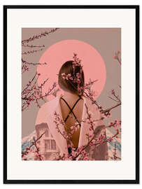 Framed art print Peach Blossoms of Veria - Frank Moth