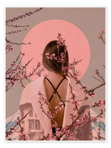 Plakat Peach Blossoms of Veria