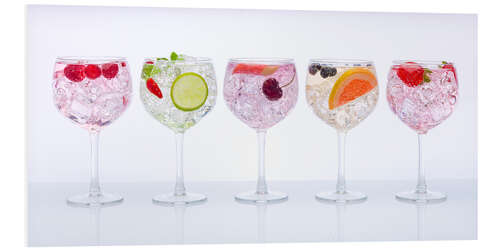 Foam board print Gin Journey